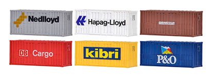 035-37740 - N - 20-Fuß High Cube Container (6 Stück)